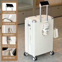 多功能行李箱女拉杆箱男可充电大容量旅行20寸登机密码箱3s