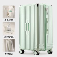 新款万向静音轮行李箱大容量20寸登机密码箱24寸拉杆箱旅行箱c09拉链